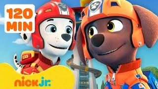 PAW Patrol NEW EPISODES Compilation! w/ Marshall & Zuma #3 | 120 Minutes | Nick Jr.