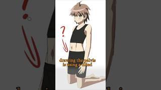 Mistake When Drawing Hips - Quick Art Tips #art #sketch #shorts #tutorial #drawingtutorial #anime