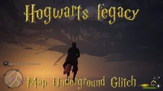 HOGWARTS LEGASY BUG | stocking in Hogwarts map underground | underground glitch