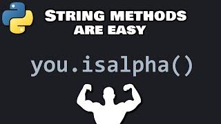 String methods in Python are easy 〰️