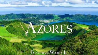 Azores Islands in 4K - Relaxation Film - Calming Piano Music - Amazing Nature