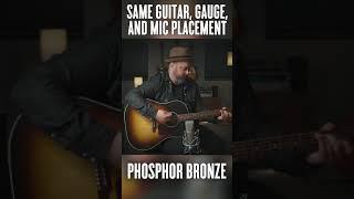 EVERY Acoustic Guitar String TESTED #shorts