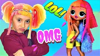 LOL Surprise OMG Dazzling Fashion Doll Neonlicious as Nicki Minaj