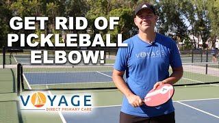 Pickleball Elbow or Tennis Elbow | Stretches for Tennis Elbow | The Pickleball Doc