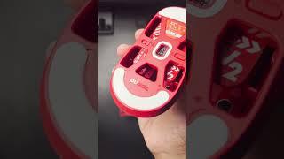 unboxing my open-box red pulsar x2v2 mini - #pulsar #unboxing #tech #gaming #shorts