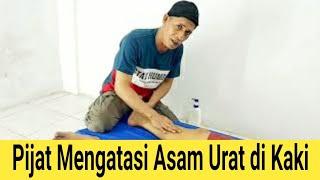 Bagaimana cara mengatasi asam urat di kaki #pijatrefleksikotapalopo