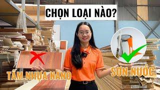 So sánh sơn nước và tấm nhựa ốp tường nano loại nào tốt hơn? | Tấm ốp tường nano | Haroma