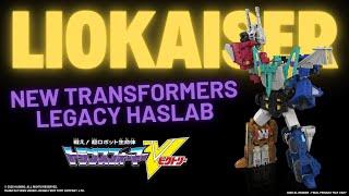 NEW TRANSFORMERS HASLAB! Legacy Liokaiser Combiner - The Ultimate Combiner Awaits!