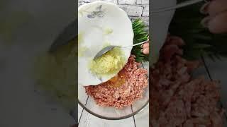 Мясные ГНЕЗДА с разной начинкой