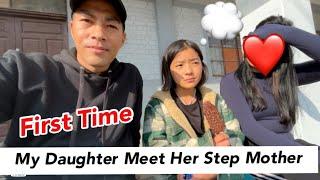 My Daughter Meet Her Step Mother || Finally Meet || TCV School || Tibetan Vlogger ||Tibetan YouTuber