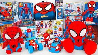 Marvel's Spider-Man series Unboxing, Spider-Man action dolls, glowing Spider-Man electric toy gun