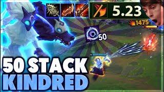 MOST STACKS EVER | MAX RANGE KINDRED - BunnyFuFuu