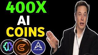 Top 10 Tiny AI Crypto Altcoins To 400X in 2025 Bull Run (HUGE GAINS!)