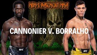 UFC Fight Night Cannonier v. Borralho Preview and Predictions