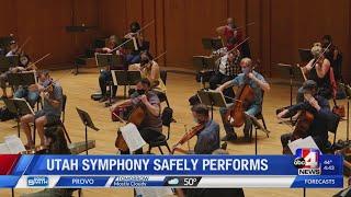 Utah Symphony safely returns to the stage