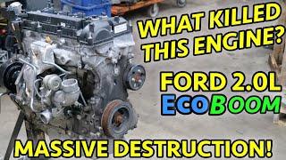 ENGINE MURDER MYSTERY! Ford 2.0L Ecoboost Goes BOOM And I Can't Figure Out Why? (I'm Stumped!)