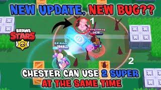 BUG?? Chester Can use 2 Super at the same time Brawl Stars