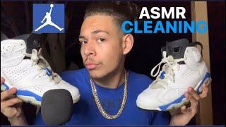 ASMR Fast aggressive shoe cleaning to help you relax   