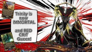 Warframe Trinity Prime (Rework) is NOW mind blowing! IMMORTAL build