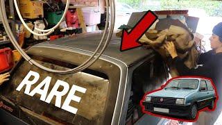 Uncovering A Rare Abandoned 1982 MG Metro Turbo