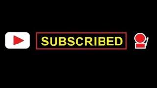 Subscribe button black screen | Bell Animation | Free download