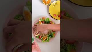 SALAD PHONG CÁCH GIÁNG SINH | Stay Healthy Easy #shorts