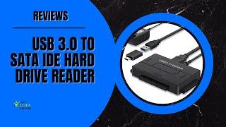 USB 3.0 to SATA IDE Hard Drive Reader - Fast Data Transfers Made Easy!