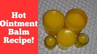 How to Make HOT OINTMENT BALM(Aboniki Balm) for body pain Relief, Arthritis, Muscle strain, Dandruff