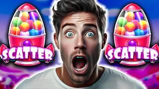 SUGAR RUSH 1000 SLOT  MAX BET BIG WIN  SUPER BONUS BUYS‼️ * 20 SPINS *