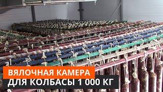 Вялочная камера для колбас. Оборудование для сушки и вяления рыбы, мяса, колбас.