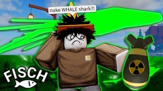 I USED A NUKE + WORMHOLE & GOT THIS! | FISCH ROBLOX