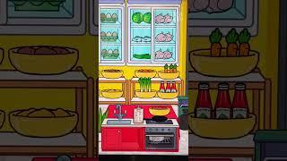 Toca Boca Shop Design mcdonald's | Idea Makeover | Designer toca life #shorts #tocalifeworld