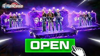 WE TRIED AGENT CASES ON HELLCASE | HELLCASE CASE OPENING