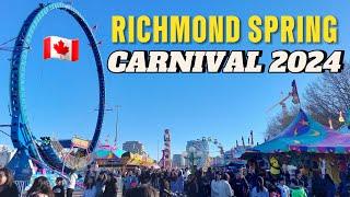  Richmond Lansdowne Centre Spring Carnival 2024 | Opening Day | Vancouver Vlog | March 29, 2024