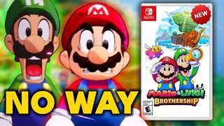 I played Mario & Luigi: Brothership and it's...