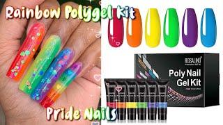 Rosalind Rainbow Polygel Kit | PRIDE NAILS  | Rainbow Ombrè