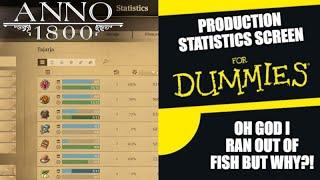 STATISTICS SCREEN GUIDE & WALKTHROUGH for Anno 1800