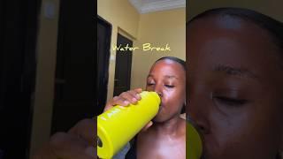 How to style a relaxed hair #blackgirlhairstyles #relaxedhair #relaxedhaircare #nigerianyoutuber