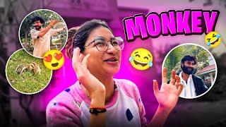 हमारे घर बंदर आ गए ॥UNNATI PATEL॥KISHAN PATEL॥COMEDY VLOG॥COUPLE VLOG॥COMEDY COUPLE॥FAMILY॥MASTI॥