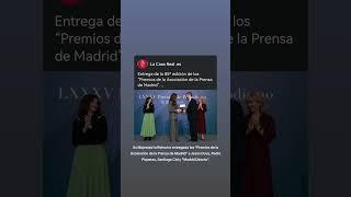 SM La Reina ha entregado los “Premios de la Asociación de la Prensa de Madrid” #casadelrey #españa
