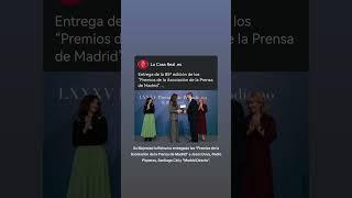 SM La Reina ha entregado los “Premios de la Asociación de la Prensa de Madrid” #casadelrey #españa