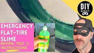 ️ Does Emergency Flat Tire Puncture **Slime Sealant** Really Work? Review, Test, and Instructions