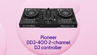 Pioneer DDJ-400 2-channel DJ Controller - Black - Product Overview