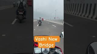 Vashi New Bridge started #vashibridge #vashi #sionpanvelhighway #motocamjourney #bridge