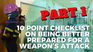 BEING BETTER PREPARED for a weapon’s attack - Community Legal Education