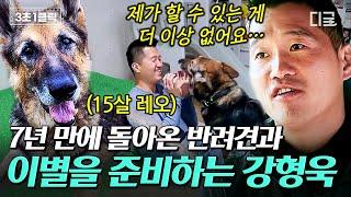 [#고독한훈련사] 7년 만에 반려견 레오와 재회한 강형욱! 피할 수 없는 이별의 순간을 준비하는 우리의 자세.. | #디글