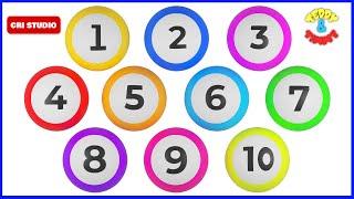 123 go | Counting | 1234 Numbers | One two three Song | 12345 | Number Song | Kids Viseos for Kids