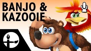 Banjo & Kazooie Smashified - Speed Painting (Commentary feat. Nathanael Platier)