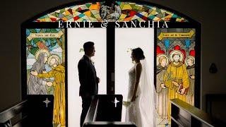 Intimate Wedding of Ernie & Sanchia at Catholic Church of St. Francis of Assisi