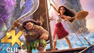 MOANA 2 All Clips + Trailer (4K ULTRA HD) 2024